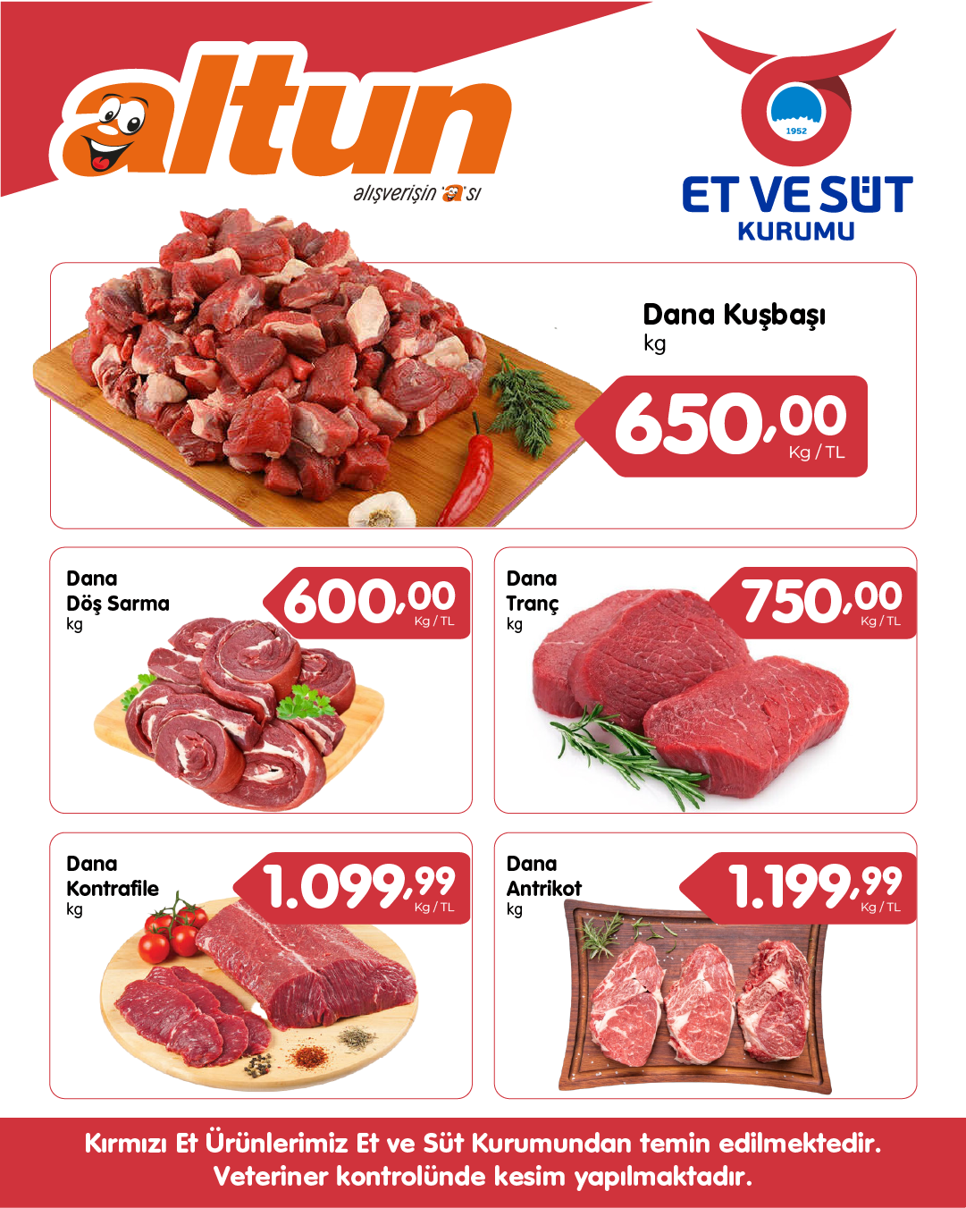 Kırmızı Et Fırsatları